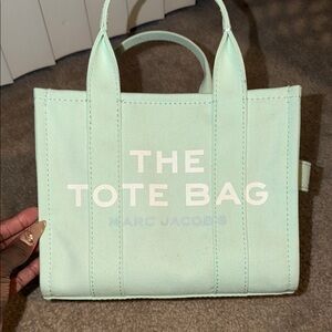 Marc Jacobs Light Green Tote Bag